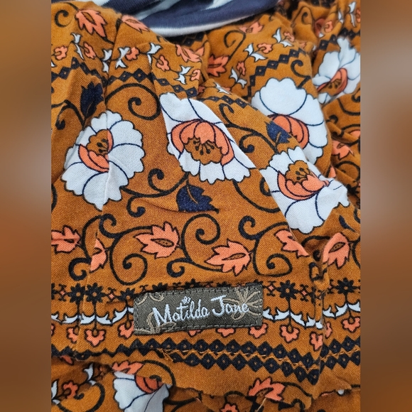 Matilda Jane Winsome Striped Floral Dress - Picture 6 of 7